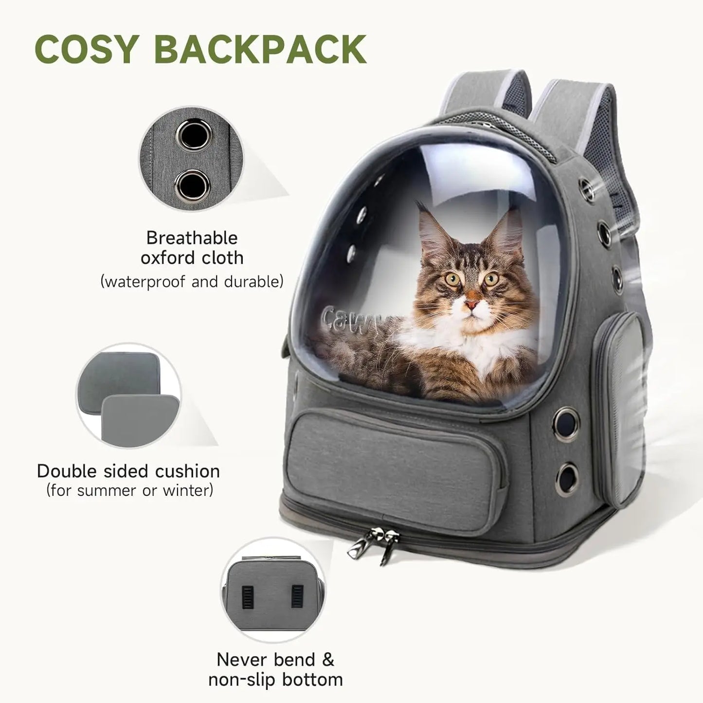 Astronaut Cat Backpack