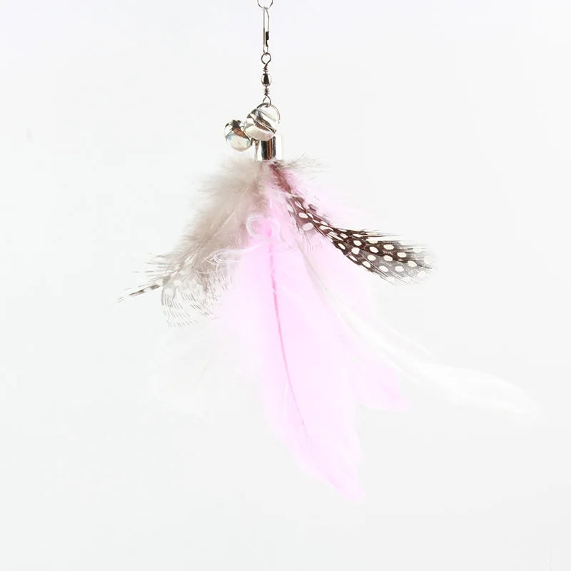 Fluffy Cat Feather Toy